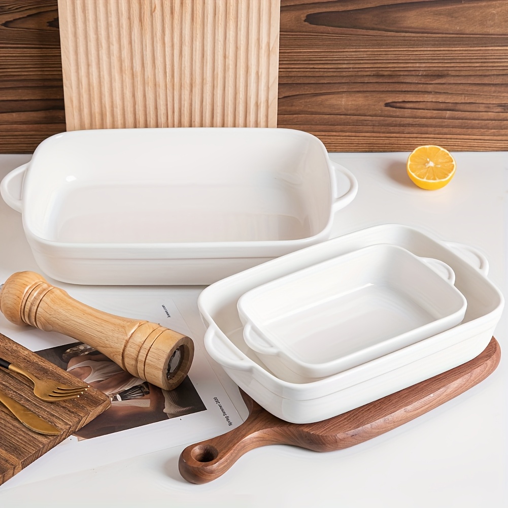 Kitchen Baking Pan Set - Sweejar Ceramic Baking Dish, Non-Stick Roasting
