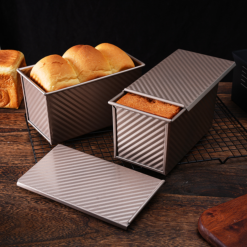 Bread Baking Kitchen Utensils - Thiened Non-Sti Toast Mold 450g Wavy