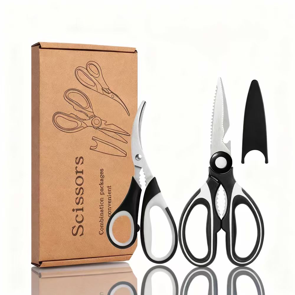 Kitchen Jobs - 2 Pcs Multi Function Kitchen Scissors