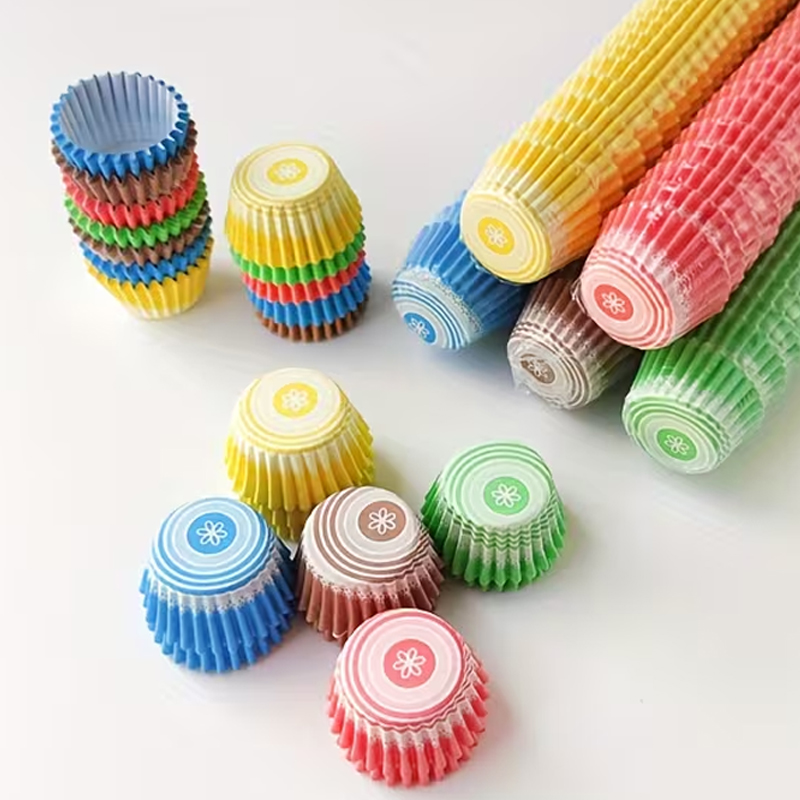 Kitchen Baking Mat - 200Pcs/500Pcs/1000Pcs Random Mini A-Shaped Cake Paper