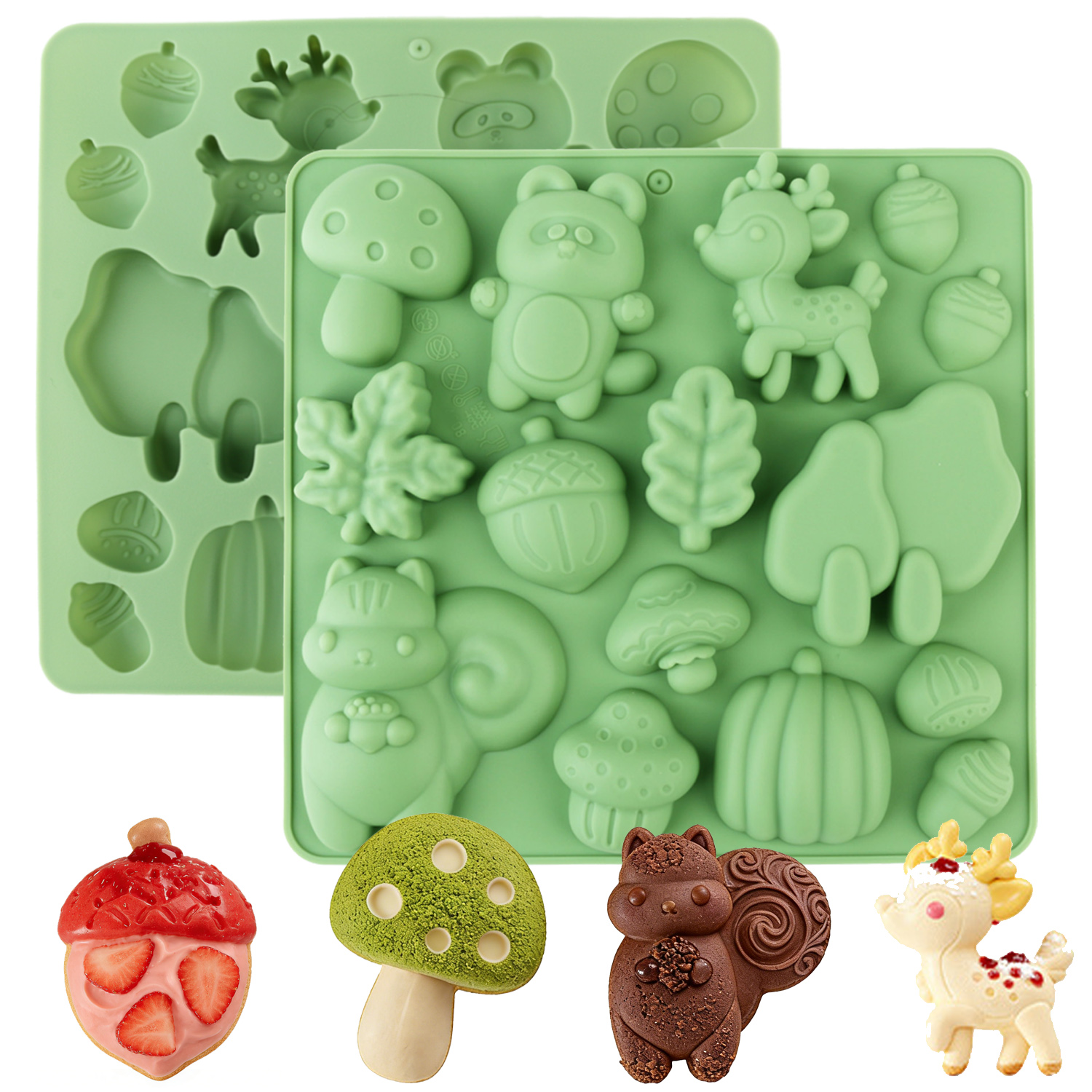 Kitchen Baking Molds - 1 Silicone Cake Mold in the