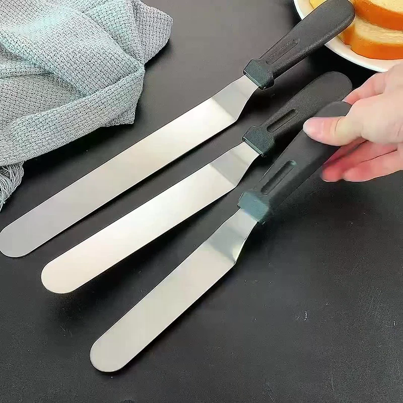 Offset Spatula Set - Stainless Steel Cream Spatula Baking Tools