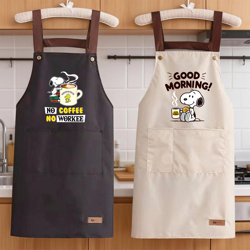 Snoopys Cooking Apron Men Wome - đánh giá và giá Kitchen Baking Store