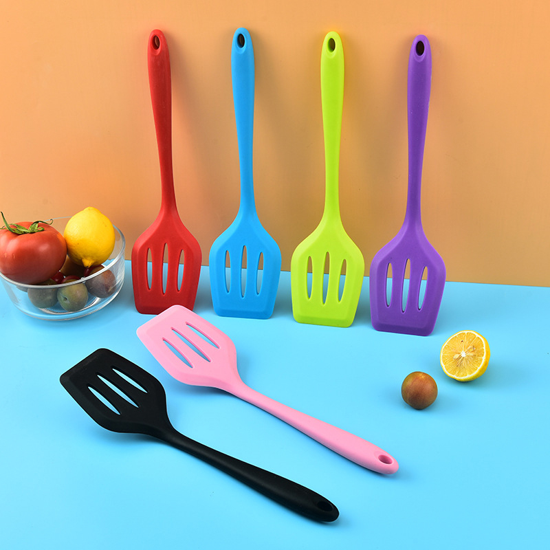 Silicone Turner Spatula Fried  - đánh giá và giá Offset Spatula Set