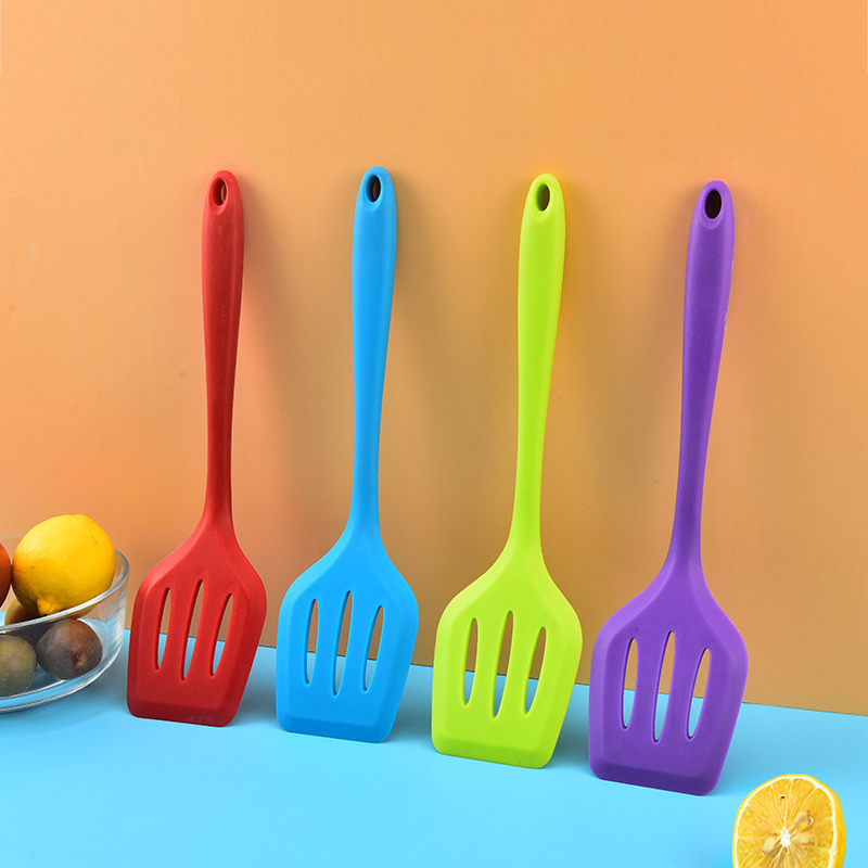 Silicone Turner Spatula Fried  - đánh giá và giá Offset Spatula Set