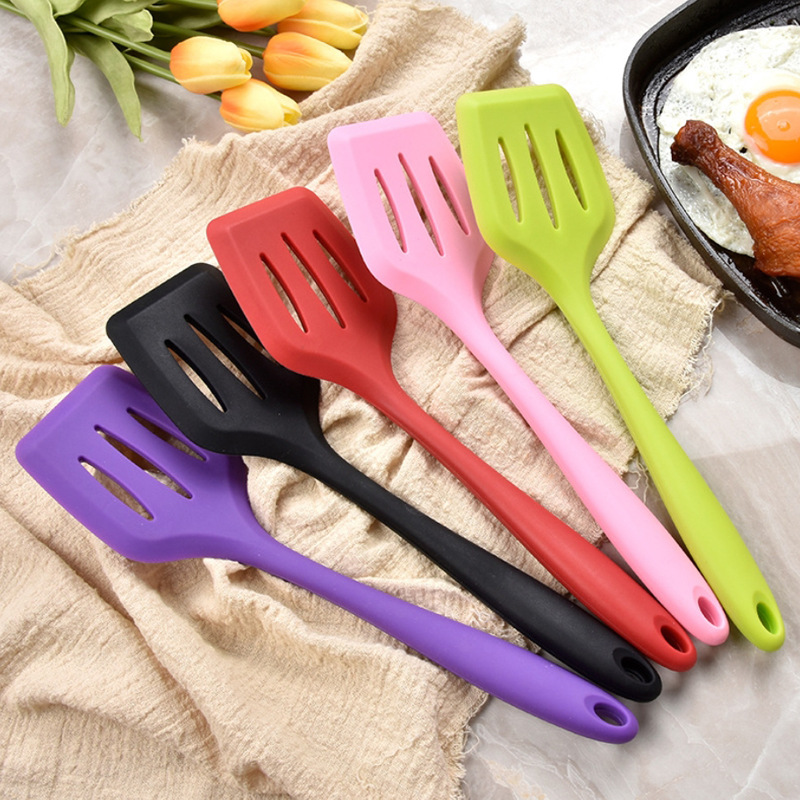 Silicone Turner Spatula Fried  - đánh giá và giá Offset Spatula Set