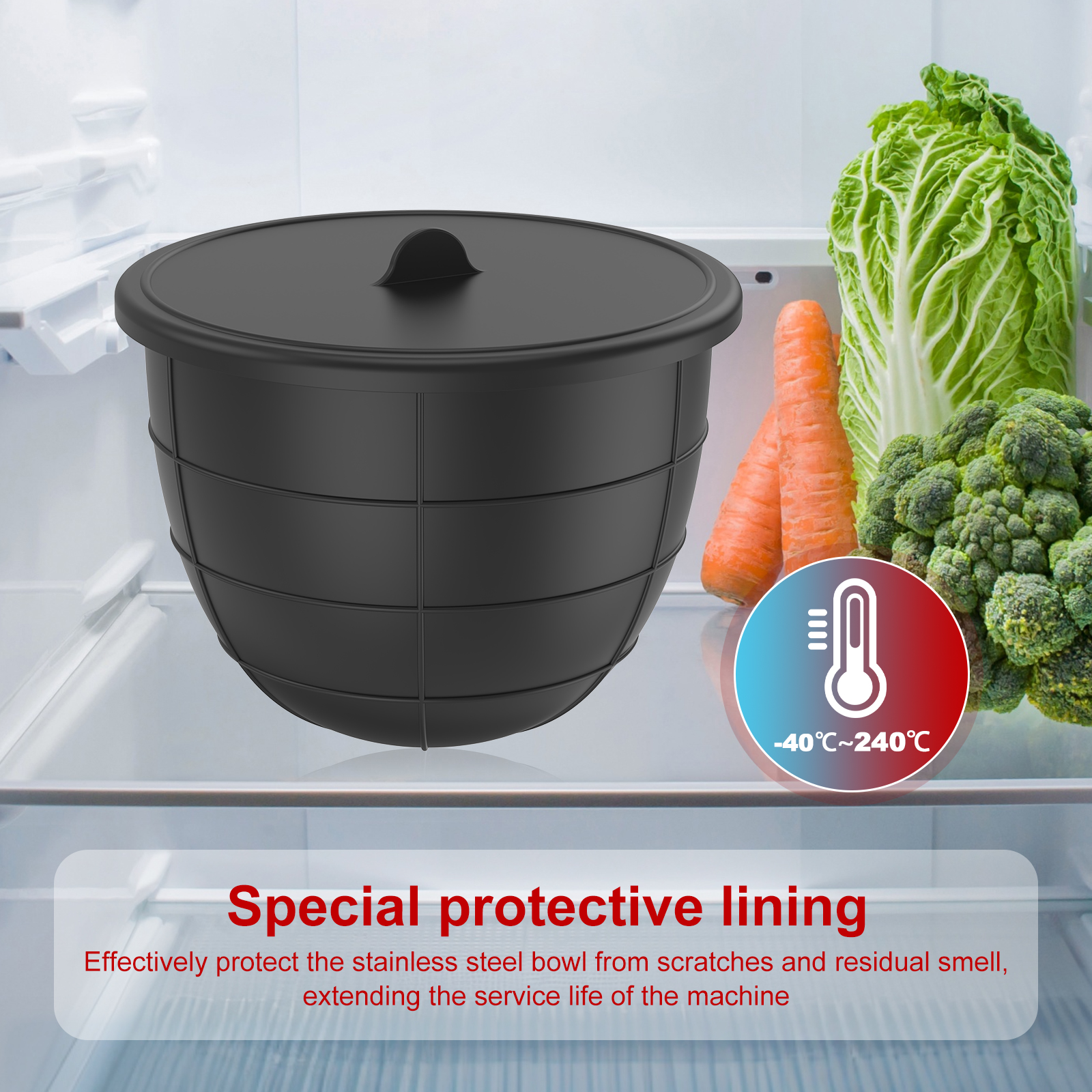 3 Pcs Kitchen Silicone Bowl In - đánh giá và giá Kitchen Aid Baking Lid