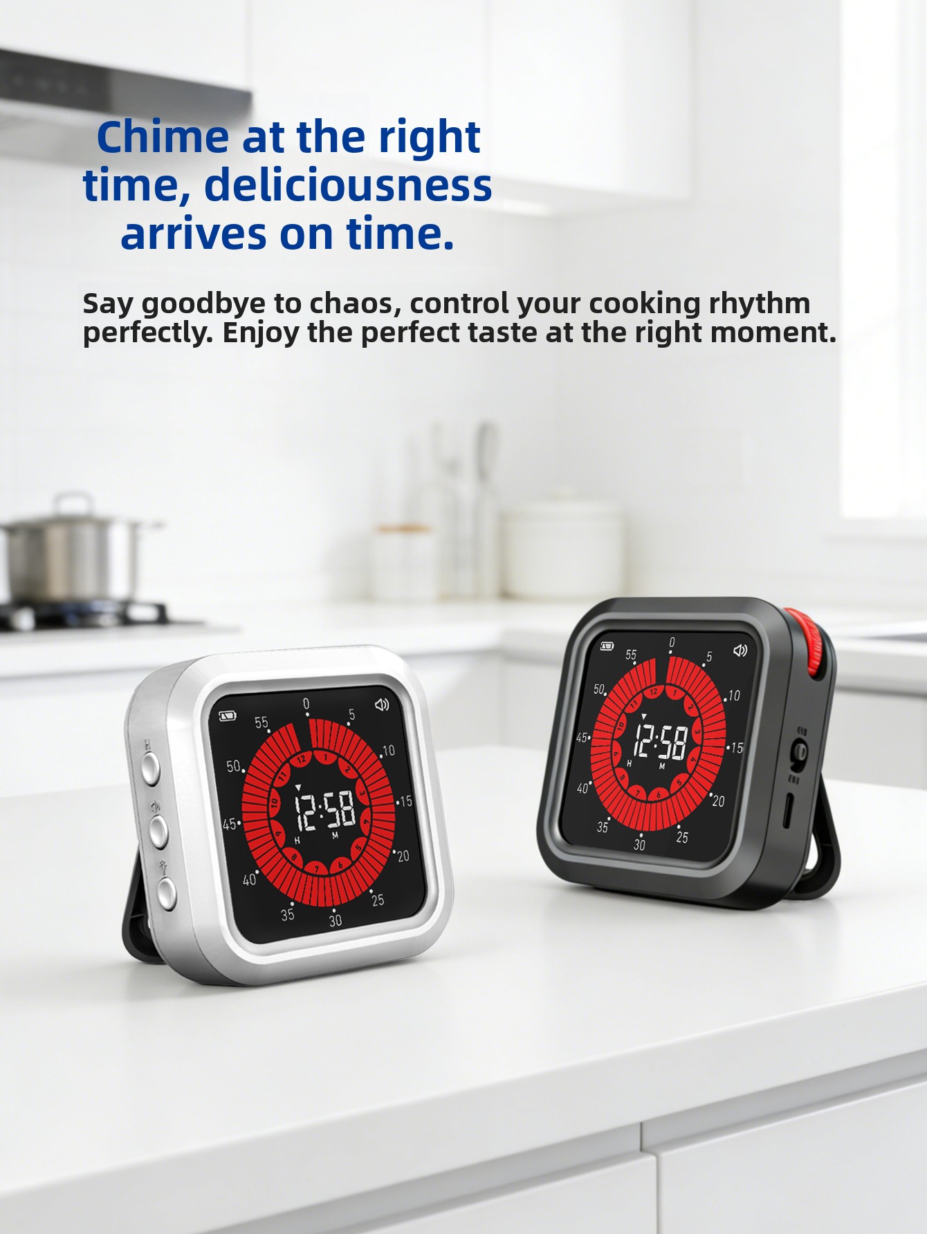 Visual Timer Learning Self-Dis - đánh giá và giá Kitchen Baking Aid