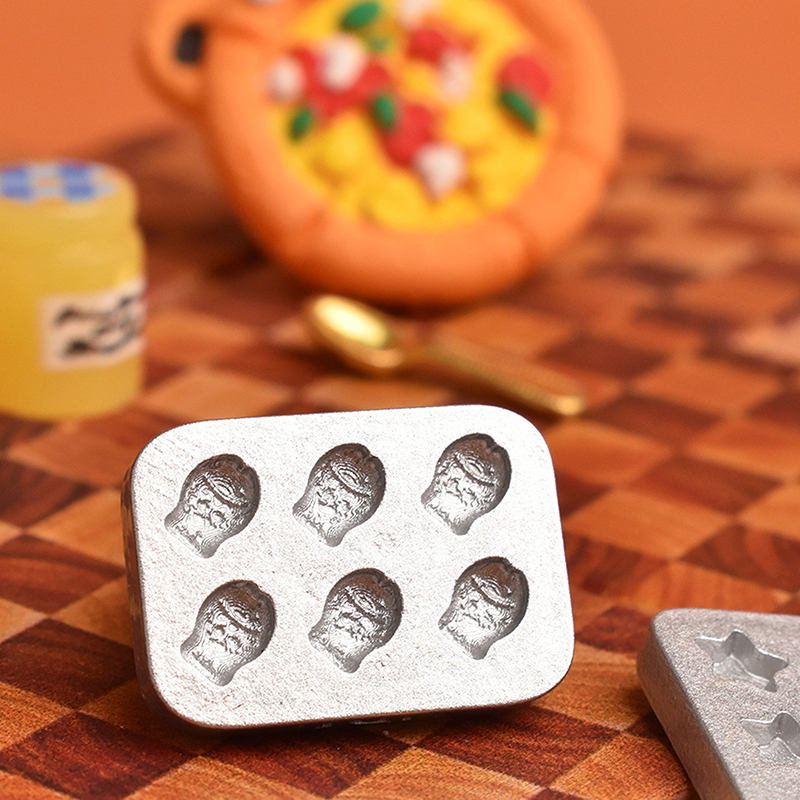 🛒10pcs Doll House Miniature Mi - đánh giá và giá Kitchen Baking Molds