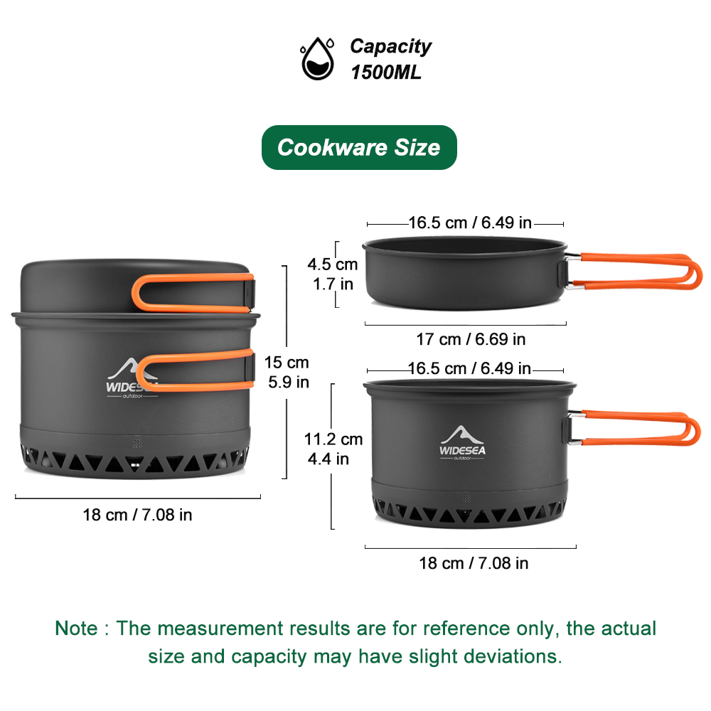 Camping Tableware Outdoor Cook - đánh giá và giá Kitchen Baking Pan Set