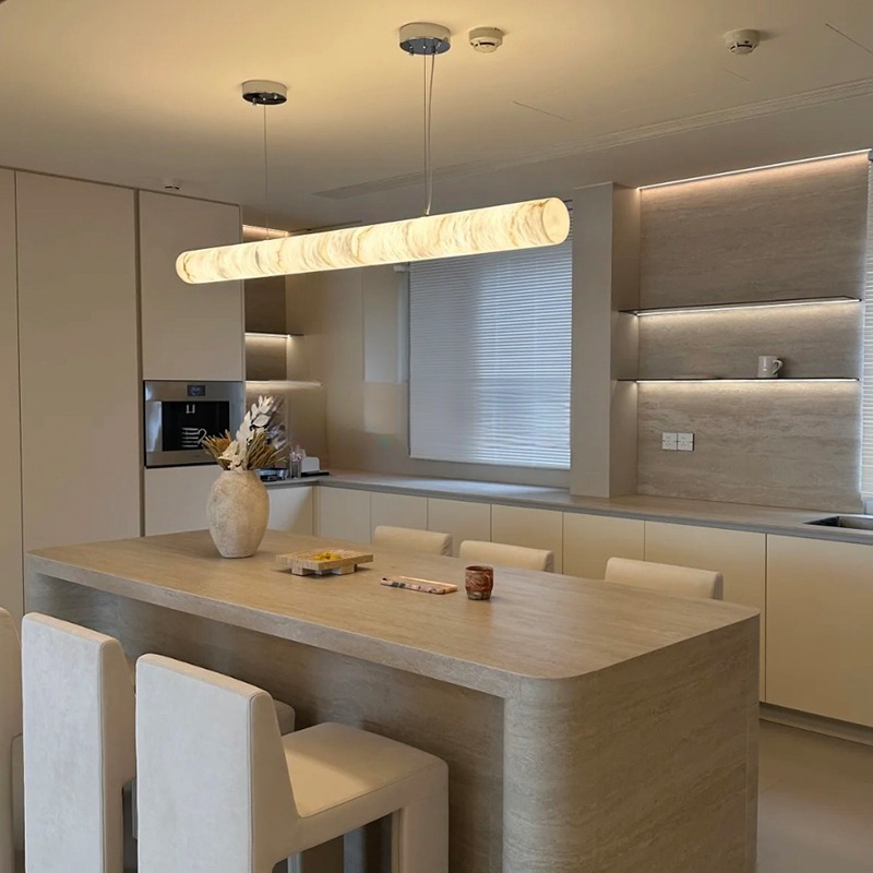 Minimalist Luxury Marble Hangi - đánh giá và giá Kitchen Island Baking Table