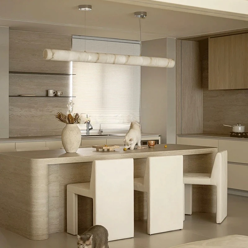 Minimalist Luxury Marble Hangi - đánh giá và giá Kitchen Island Baking Table