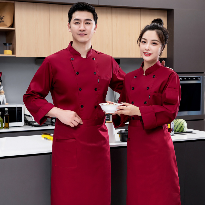 Chef's uniform for autumn and  - đánh giá và giá Kitchen Baker