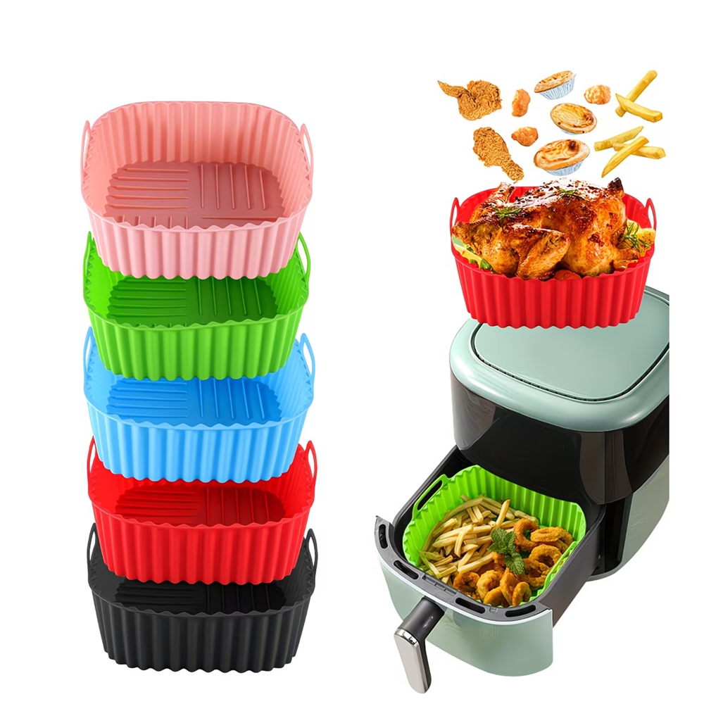 1pc Reusable Silicone Air Frye - đánh giá và giá Kitchen Baking Mat