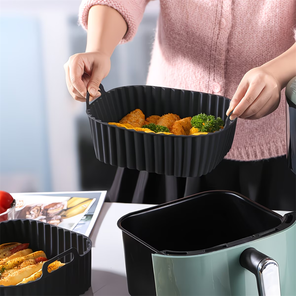 1pc Reusable Silicone Air Frye - đánh giá và giá Kitchen Baking Mat