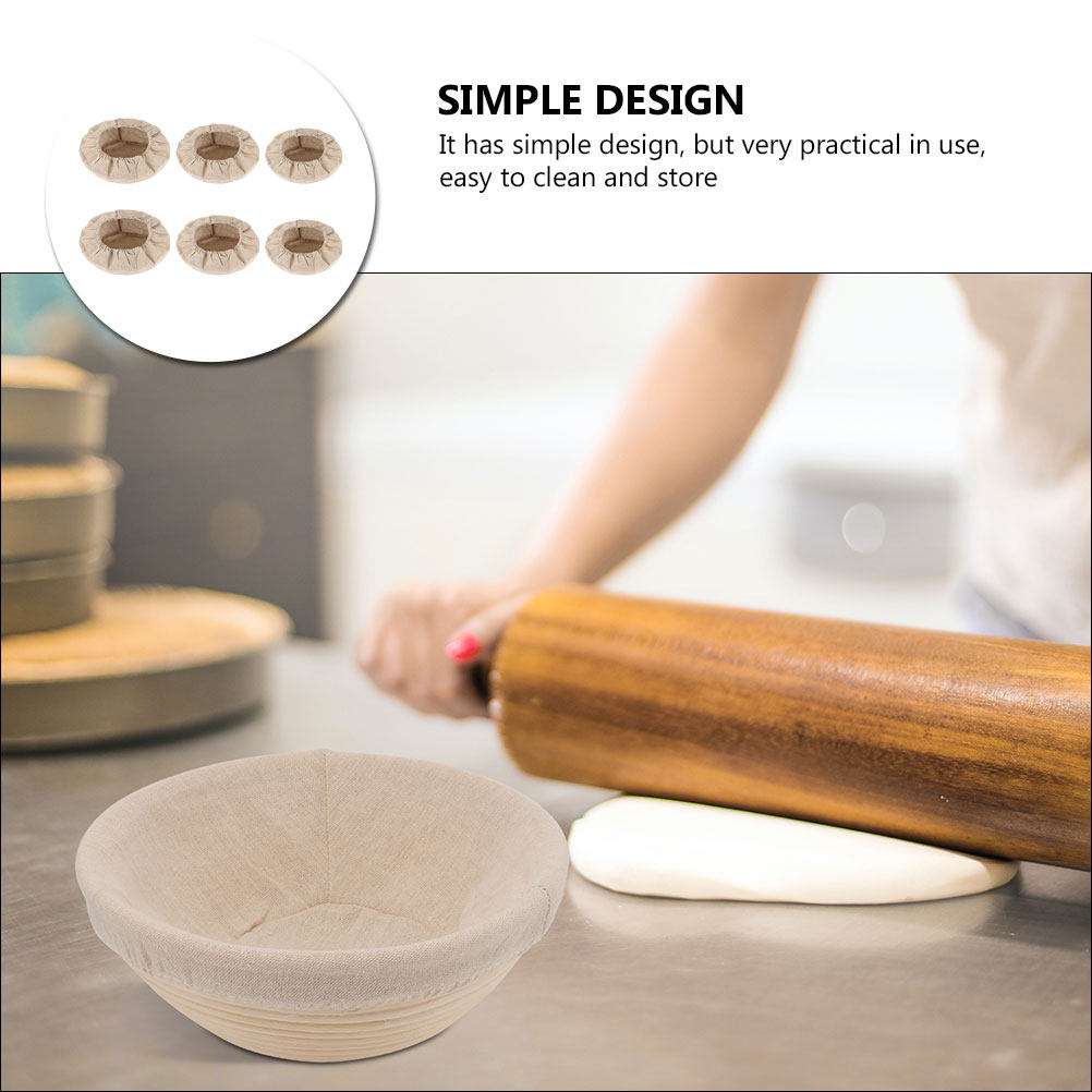 6Pcs Bread Basket Liners Cotto - đánh giá và giá Bread Baking Kitchen Utensils