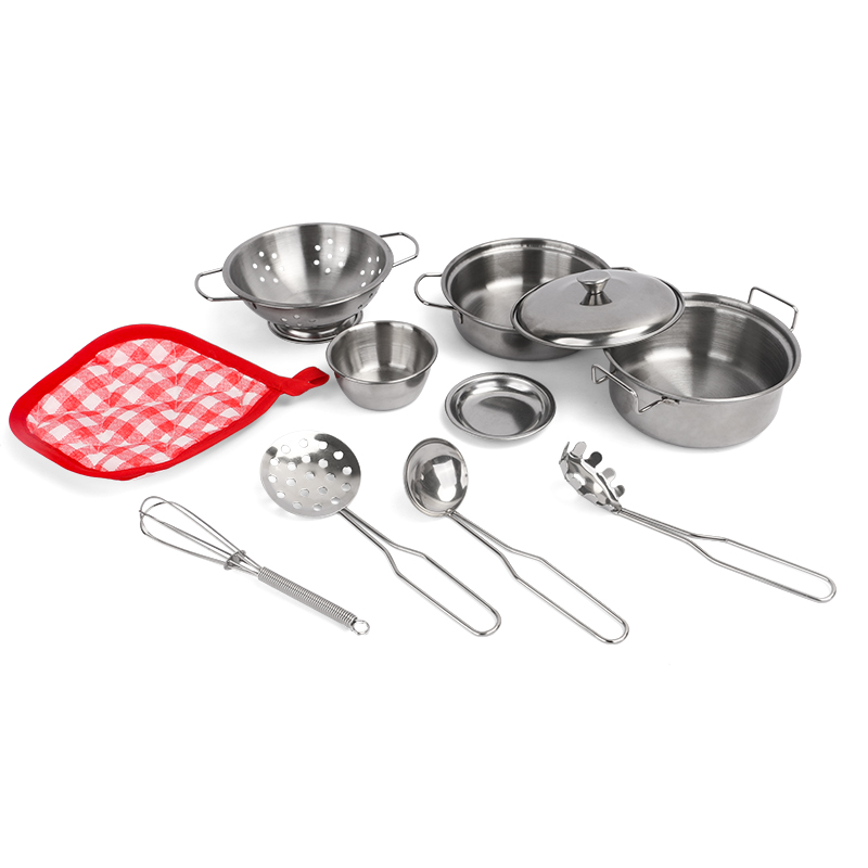 Stainless Steel Kids Kitchen T - đánh giá và giá Kitchen Baking Pan Set