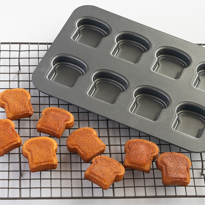 8 Cavity Toast Bread Cheese Ca - đánh giá và giá Bread Baking Kitchen Utensils