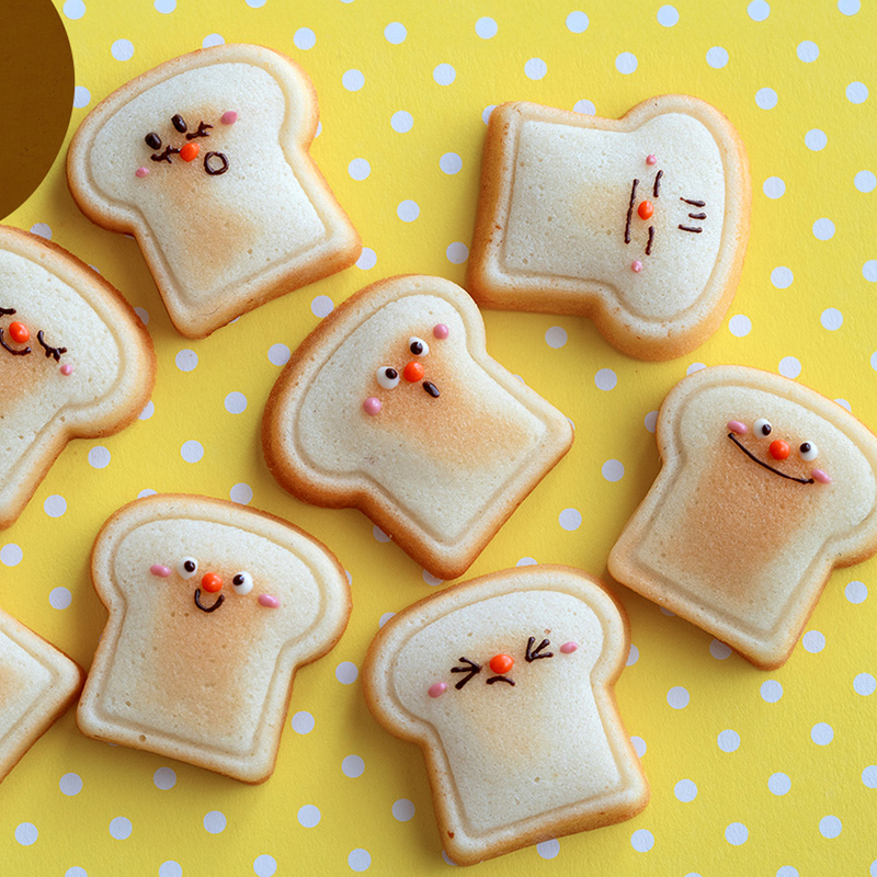 8 Cavity Toast Bread Cheese Ca - đánh giá và giá Bread Baking Kitchen Utensils