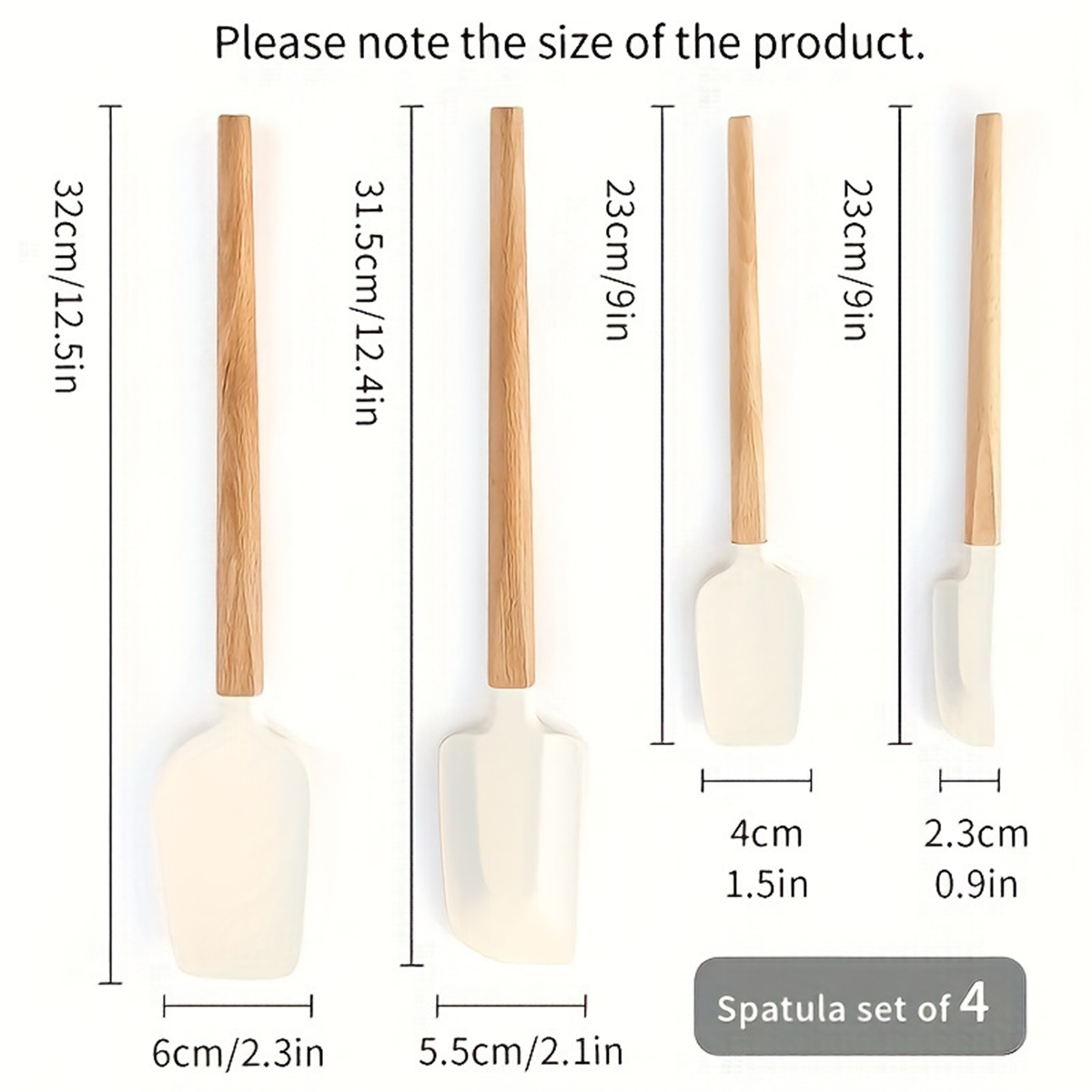 Silicone Spatula Set, Spatula  - đánh giá và giá Offset Spatula Set