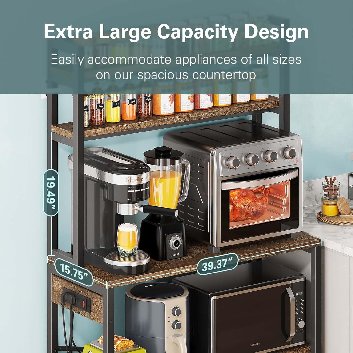 Denkee Large Bakers Rack with  - đánh giá và giá Kitchen Baker