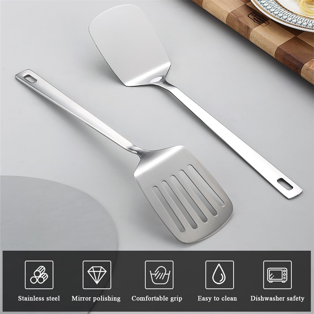2pack Spatulas Set Stainless S - đánh giá và giá Offset Spatula Set