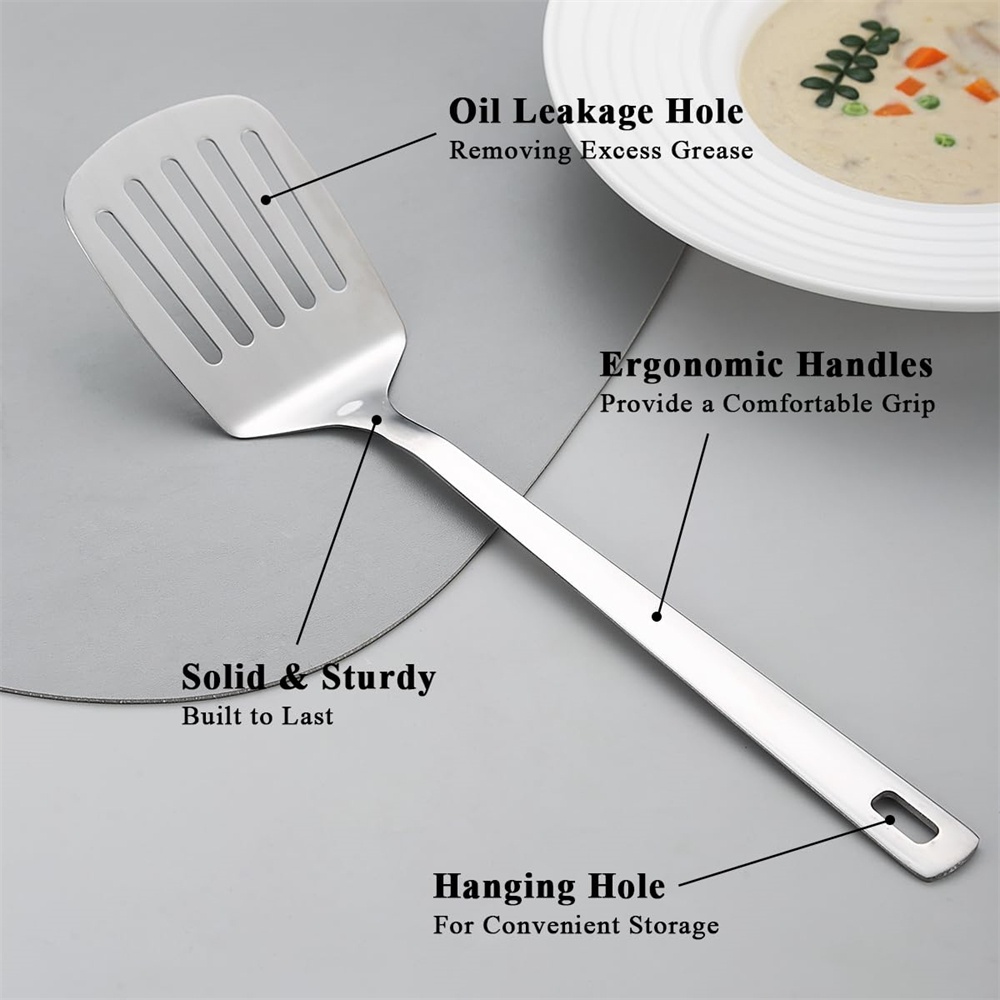 2pack Spatulas Set Stainless S - đánh giá và giá Offset Spatula Set