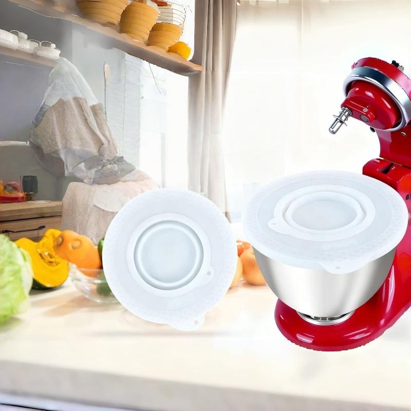 1Pcs DIY Silicone Mixers Bowl  - đánh giá và giá Kitchen Aid Baking Lid