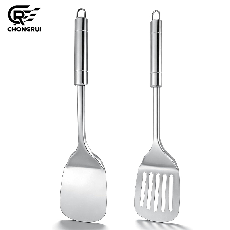 Stainless Steel Turner Long Ha - đánh giá và giá Offset Spatula Set