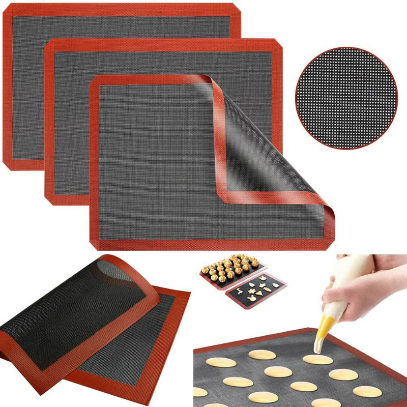 Perforated Silicone Baking Mat - đánh giá và giá Kitchen Baking Mat