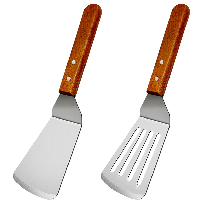 Metal Spatulas for Cast Iron S - đánh giá và giá Offset Spatula Set
