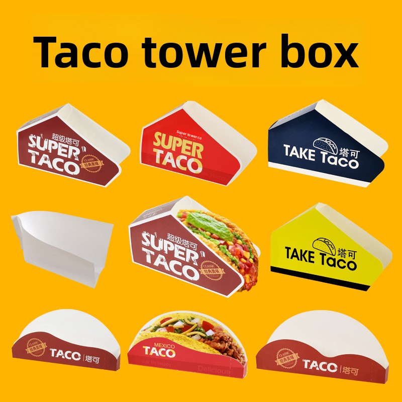 Super Taco Packaging Box Crisp - đánh giá và giá Kitchen Baking Paper