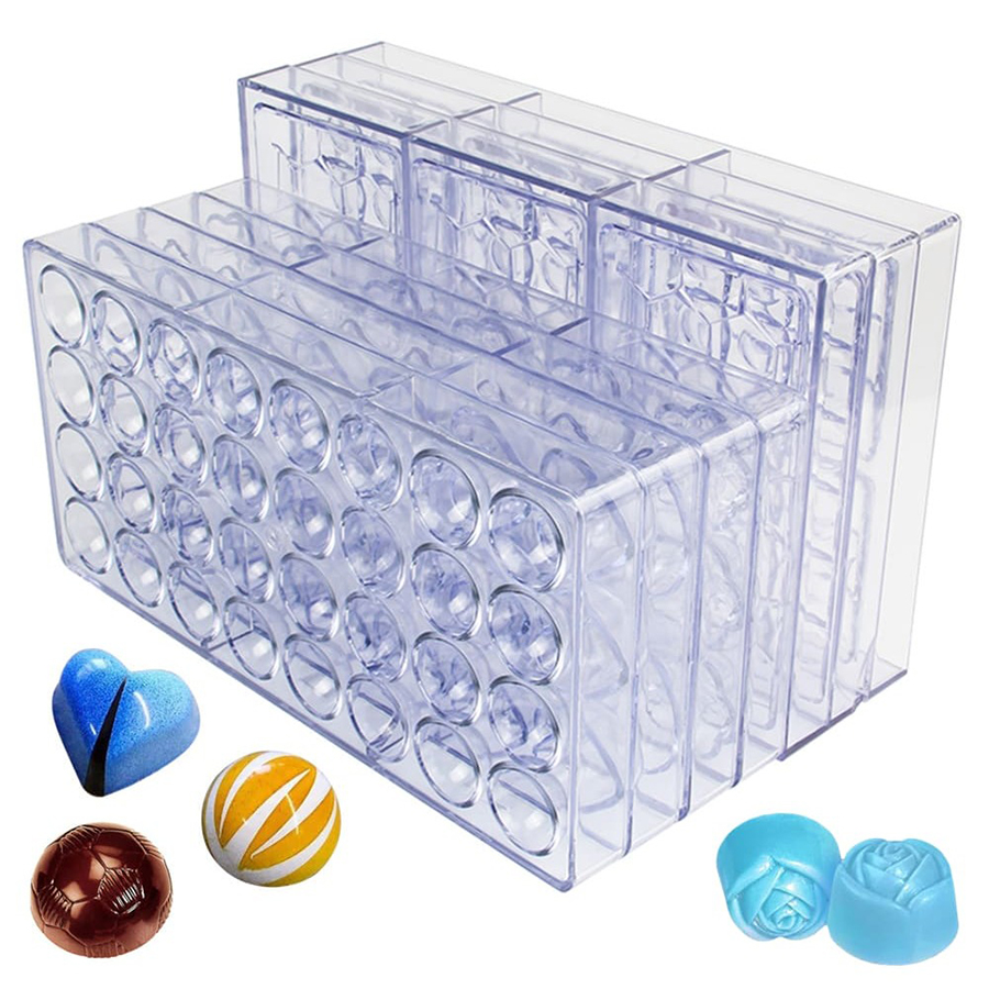 24 Styles Available Plastic Ch - đánh giá và giá Kitchen Baking Molds
