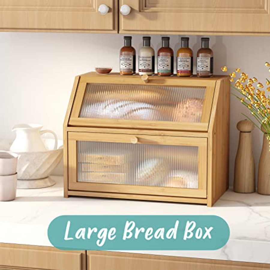 Bread Box for Kitchen Counter  - đánh giá và giá Kitchen Baking Mat
