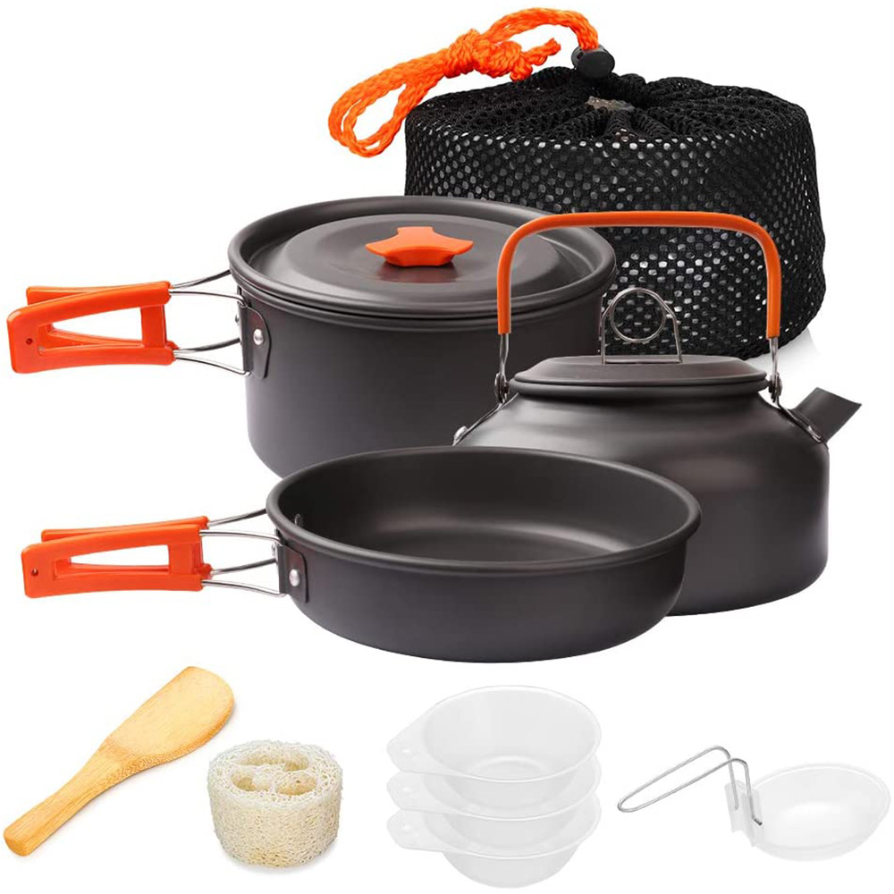 1pcs/1set Camping Cookware Kit - đánh giá và giá Kitchen Baking Pan Set