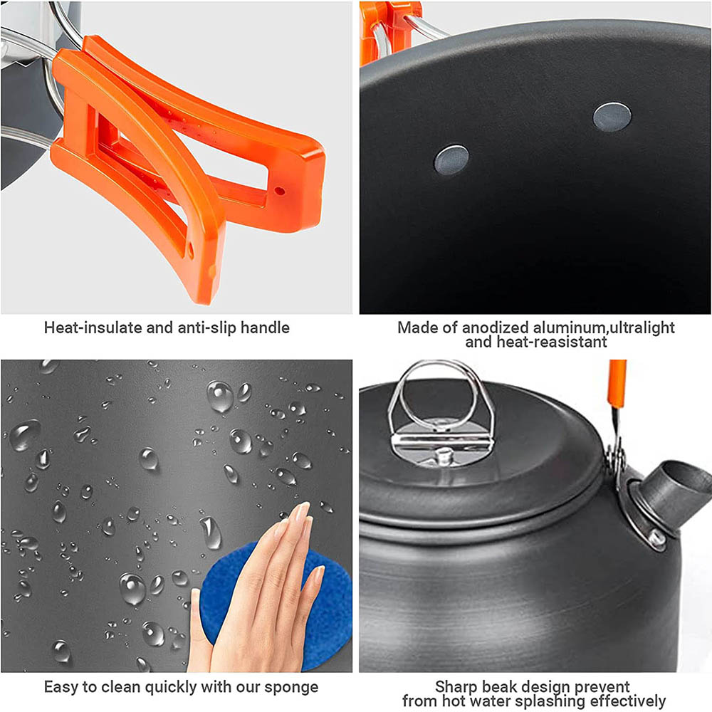 1pcs/1set Camping Cookware Kit - đánh giá và giá Kitchen Baking Pan Set