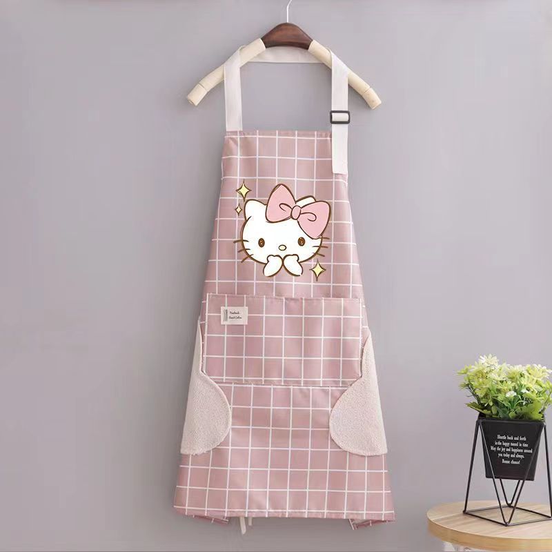 Hello Kitty Apron Cute Cartoon - đánh giá và giá Kitchen Jobs