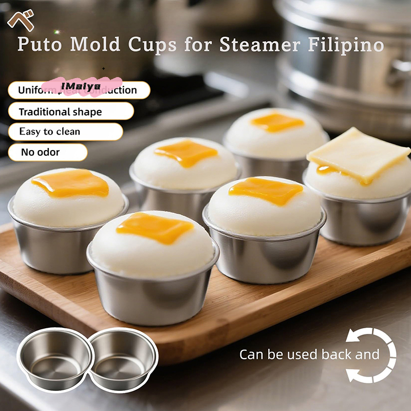 10Pcs Aluminum Alloy Puto Cake - đánh giá và giá Kitchen Baking Pan Set