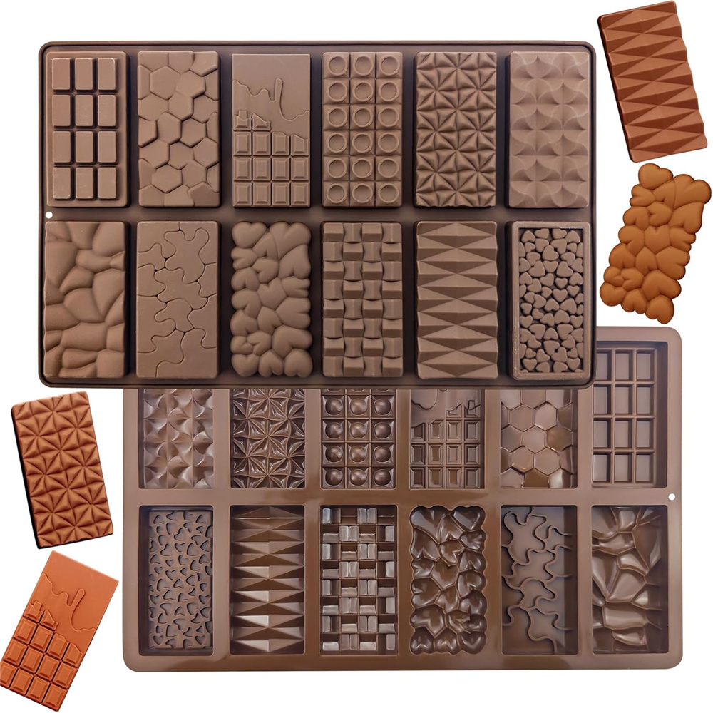12 In 1 Chocolate Molds Dubai  - đánh giá và giá Kitchen Baking Molds