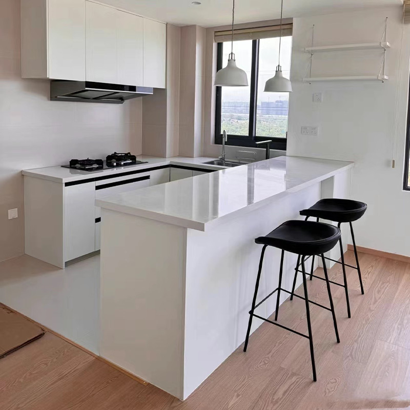 Light luxury bar, home kitchen - đánh giá và giá Kitchen Island Baking Table