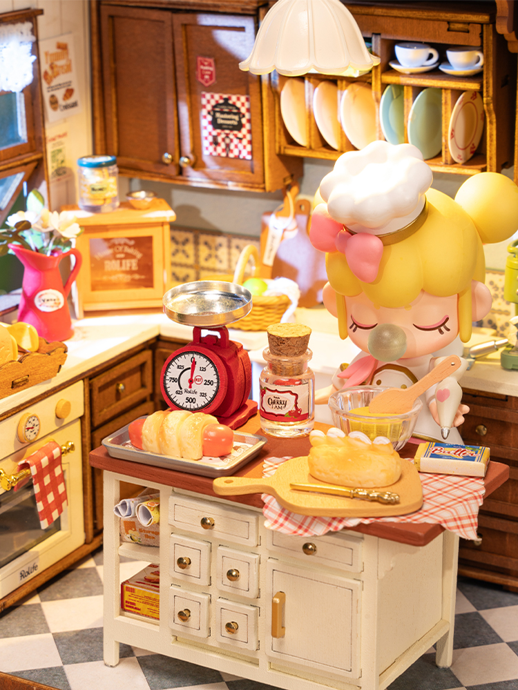 Robotime Rolife Baking Kitchen - đánh giá và giá Baking Kitchen Rolife
