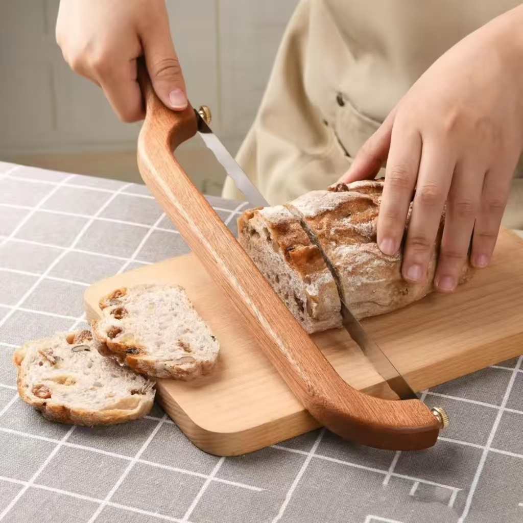 New wooden bread knife toast s - đánh giá và giá Bread Baking Kitchen Utensils