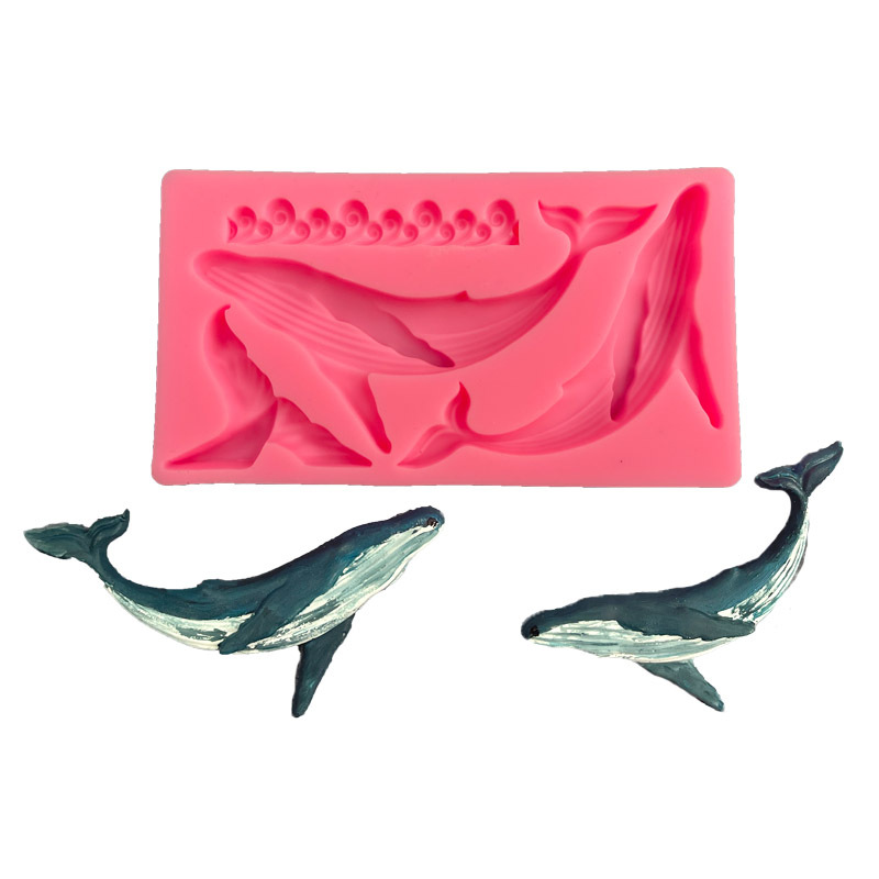 DIY Whale Silicone Mold Ocean  - đánh giá và giá Kitchen Baking Store