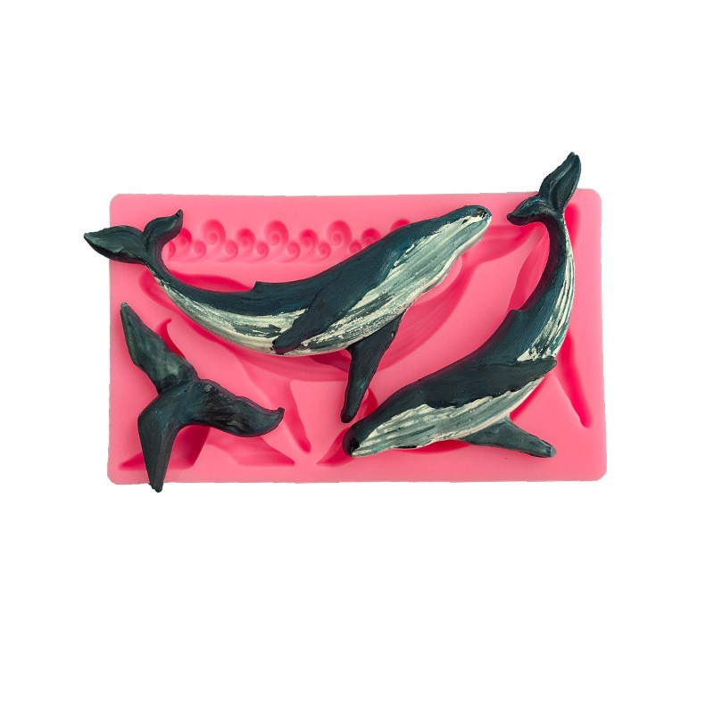 DIY Whale Silicone Mold Ocean  - đánh giá và giá Kitchen Baking Store