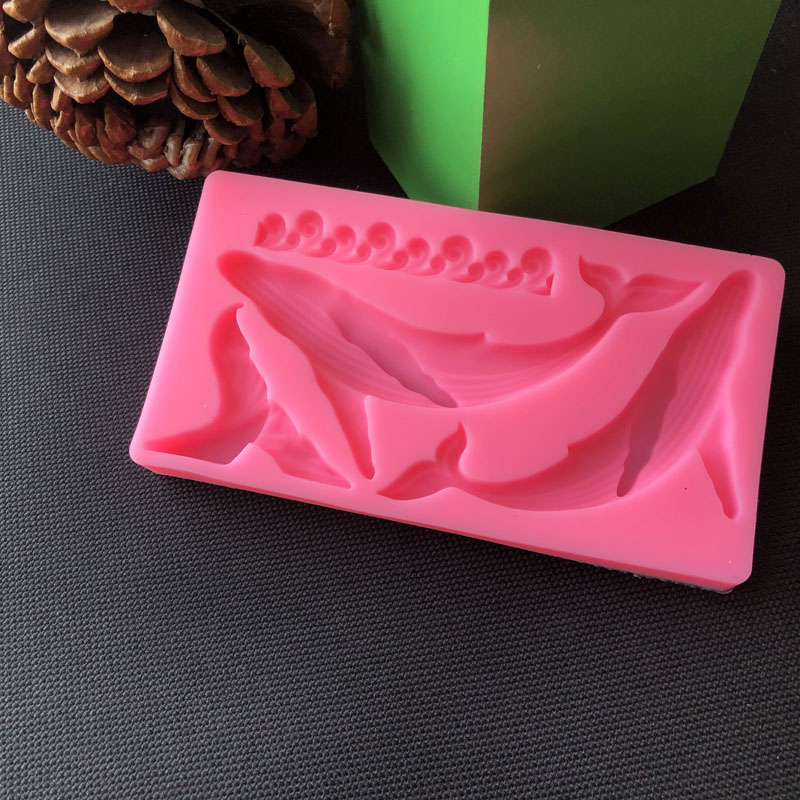 DIY Whale Silicone Mold Ocean  - đánh giá và giá Kitchen Baking Store