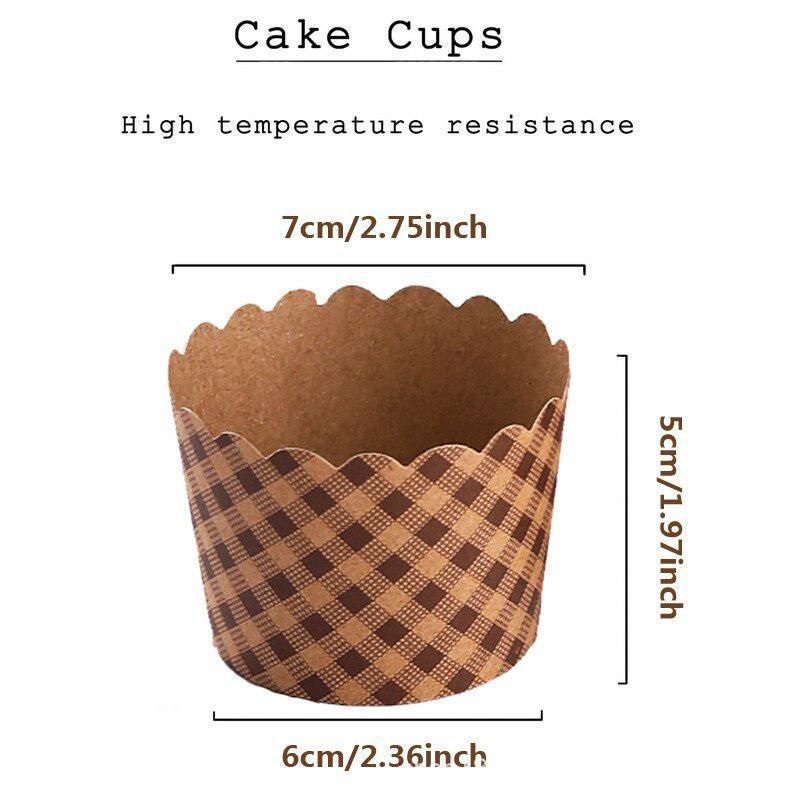 50Pcs/Pack Cupcake Paper Cups  - đánh giá và giá Kitchen Baking Paper