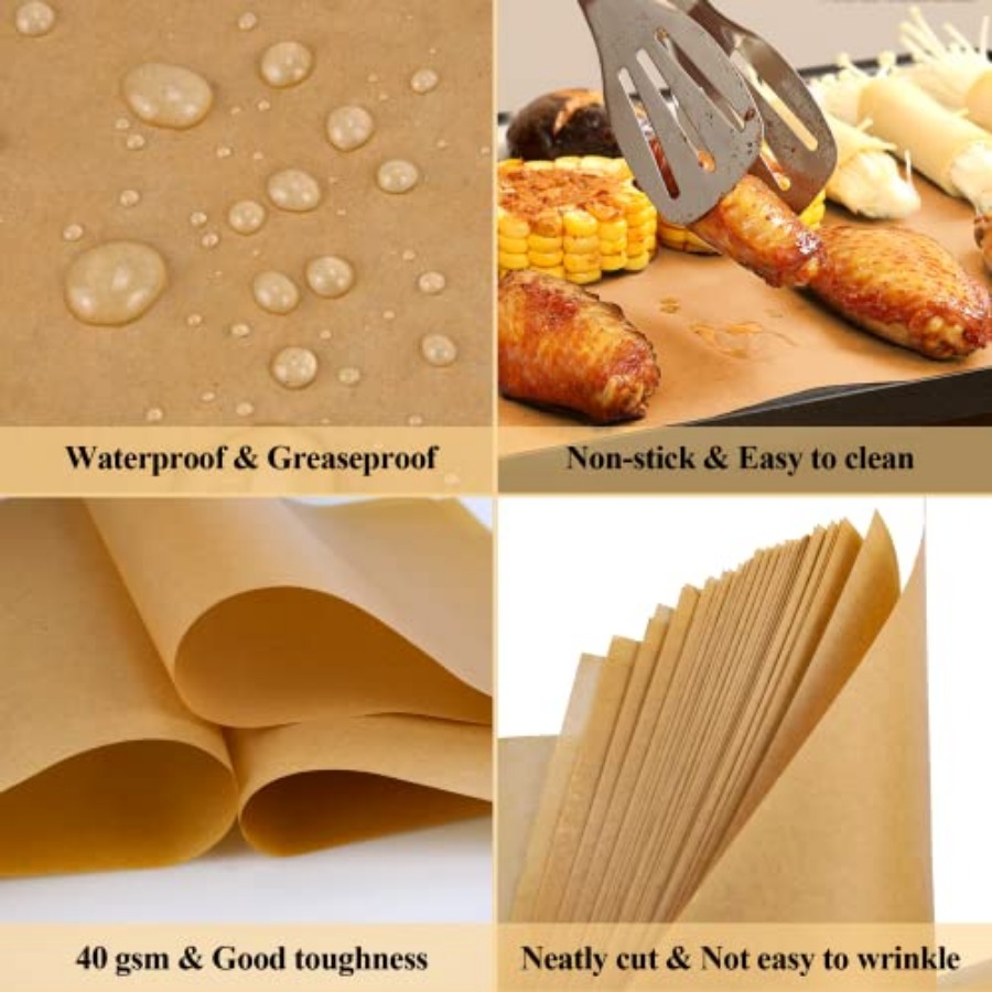 100PCS Unbleached Parchment Pa - đánh giá và giá Kitchen Baking Paper