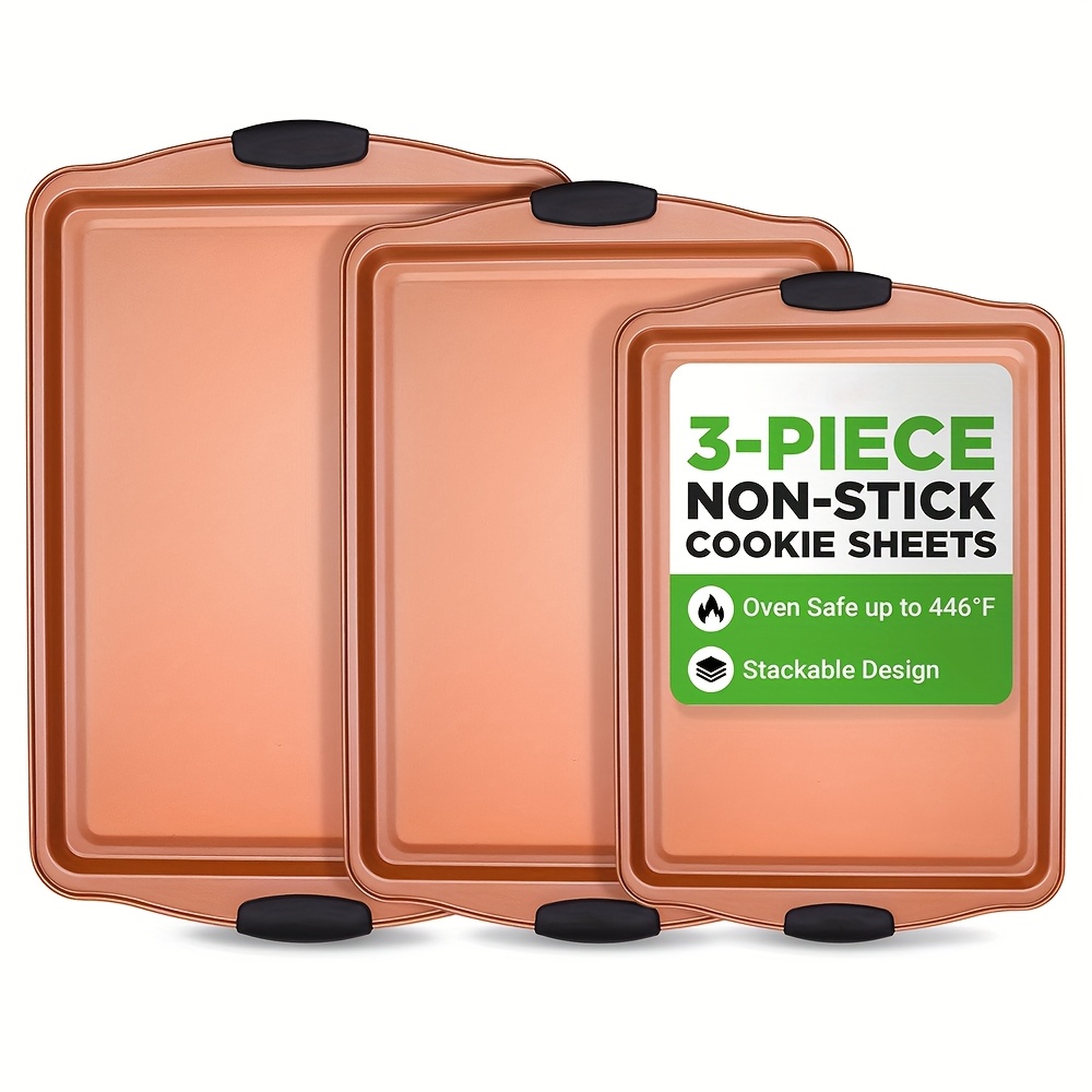 Baking Pan Set Flexible Nonsti - đánh giá và giá Kitchen Baking Pan Set