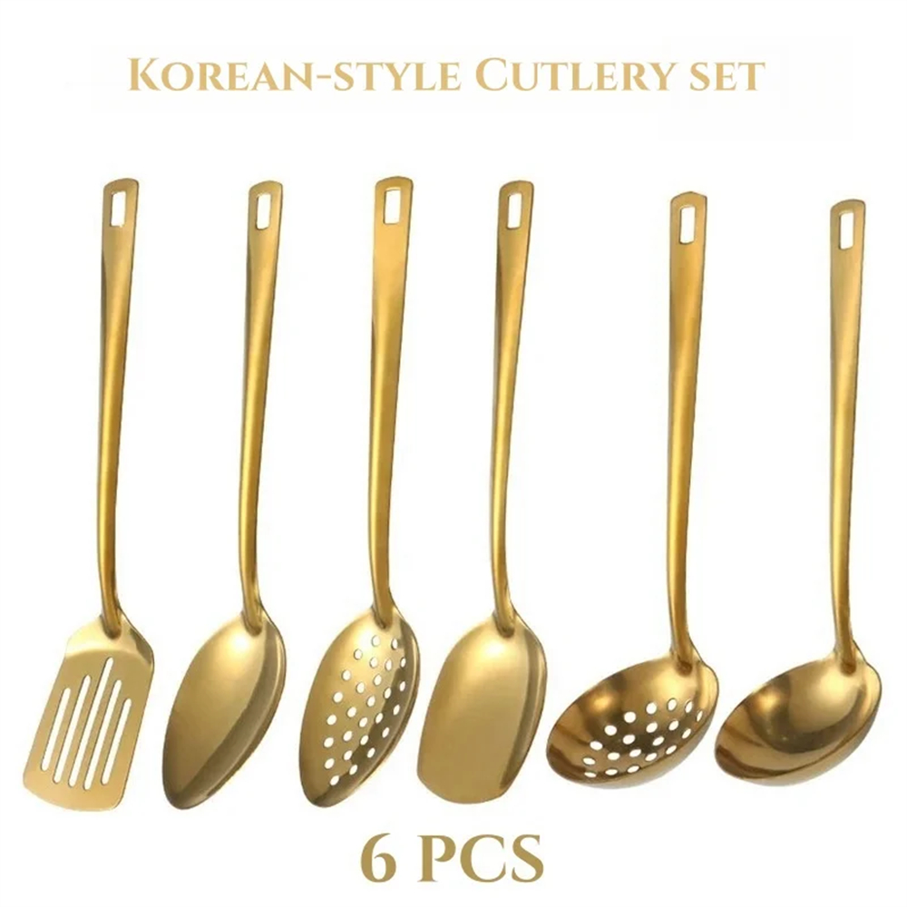 6pcs Hot Pot Cutlery Set Stain - đánh giá và giá Kitchen Baking Pan Set