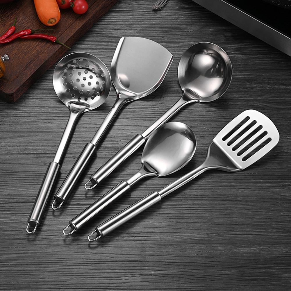 5PCS/SET Stainless Steel Pract - đánh giá và giá Offset Spatula Set